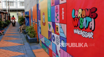 Lorong Wisata Makassar / Sumber Foto : Republika